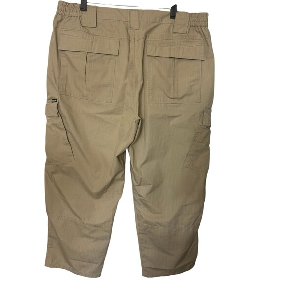 CQR MENS Tactical Khaki Tan Cargo Ripstop Hiking Pants TPL 106 Size 38 x 27 - Picture 5 of 7